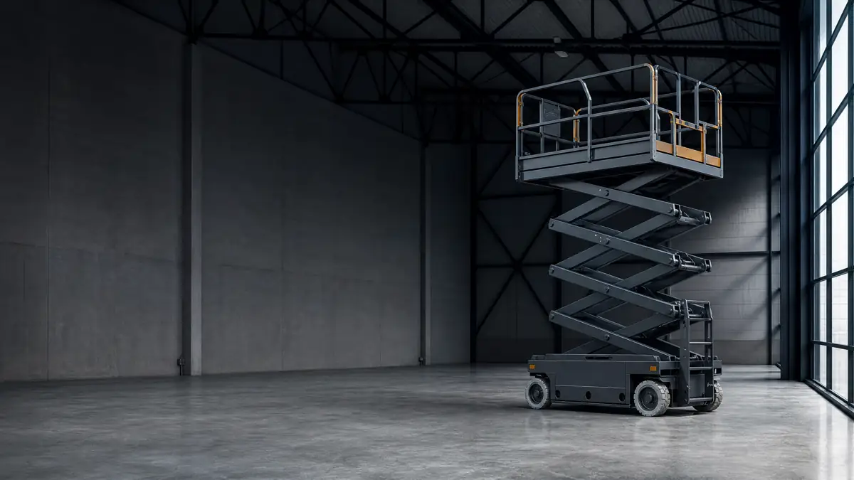 Electric Scissor Lifts jobsite access in Minneapolis